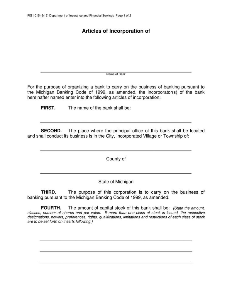 How to Get Secretary of State Articles of Unification