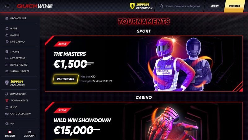 Srovnání: QuickWin kasino versus ostatní online kasina